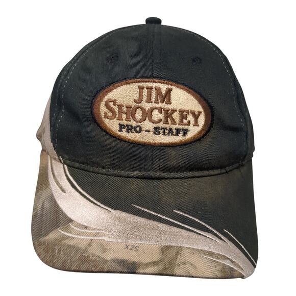 Jim Shockey Pro-Staff Strapback Baseball Cap Multicolor OS AJM International - Picture 1 of 9